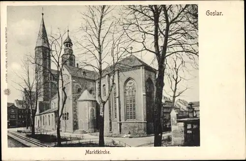 Ak Goslar am Harz, Marktkirche