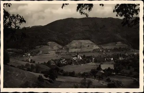 Ak Glottertal im Schwarzwald, Panorama