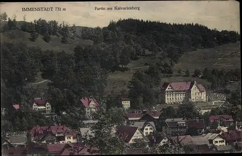 Ak Immenstadt im Allgäu Schwaben, Kalvarienberg