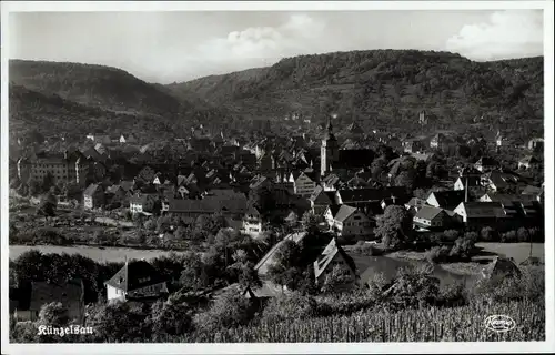 Ak Künzelsau am Kocher Hohenlohekreis, Panorama