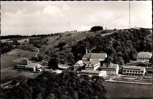 Ak Kreuzberg Bischofsheim Rhön, Kloster, Teilansicht
