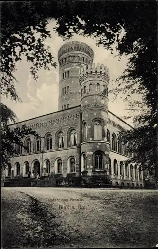 Ak Granitz Seebad Binz auf Rügen, Jagdschloss