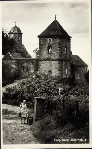 Ak Sankt Martin in der Pfalz, Kropsburg