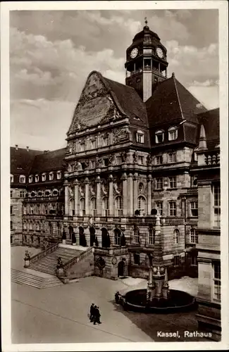 Ak Kassel in Hessen, Rathaus