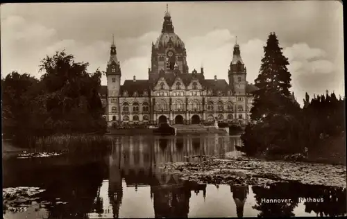 Ak Hannover in Niedersachsen, Rathaus