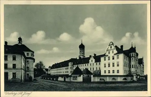 Ak Ursberg in Schwaben, St. Josef-Kirche