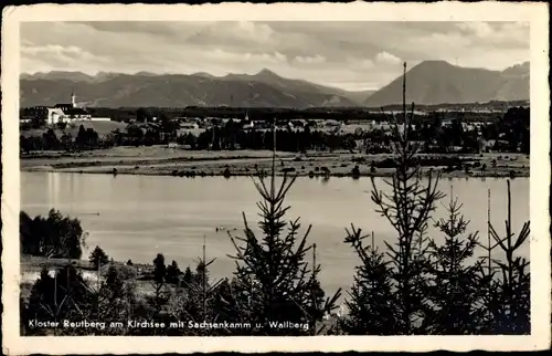 Ak Sachsenkamm in Oberbayern, Kloster Reutberg, Kirchsee, Sachsenkamm, Wallberg