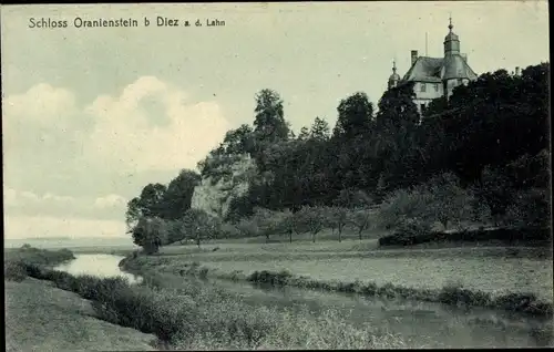 Ak Diez an der Lahn, Schloss Oranienstein