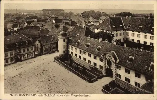 Ak Wiesentheid in Unterfranken, Schloss