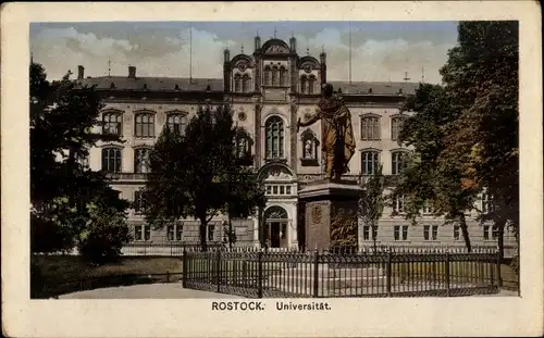 Ak Hansestadt Rostock, Univerität