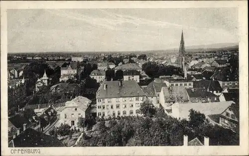 Ak Offenburg in Baden Schwarzwald, Panorama