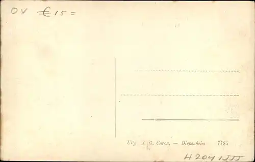 Ak Diepenheim Overijssel, Huize Warmelo