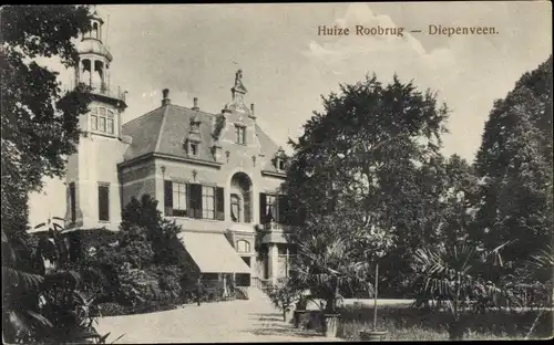 Ak Diepenveen Overijssel, Huize Roobrug