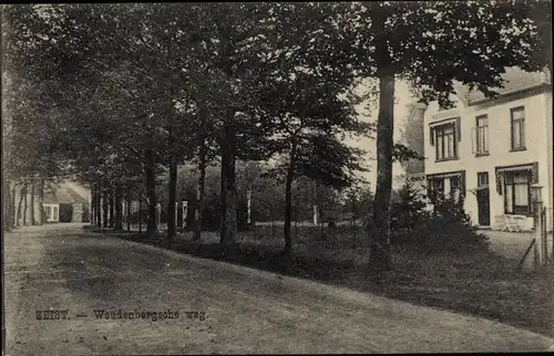 Ak Zeist Utrecht Niederlande, Woudenbergsche Weg