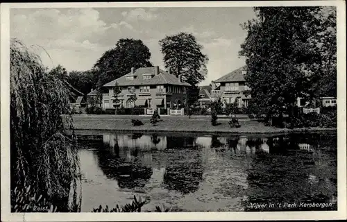 Ak Zeist Utrecht Niederlande, Vijver in 't Park Kersbergen