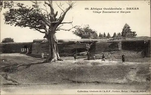 Ak Senegal, Westafrika, Toucouleur Dorf, Moschee