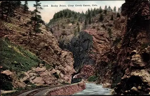 Ak Clear Creek Canyon Colorado USA, Rocky Point