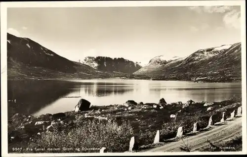 Ak Stranda Norwegen, Panorama, Djupvatnet