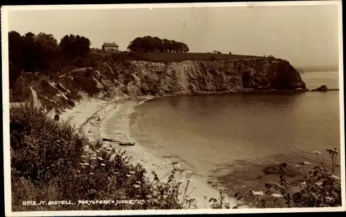 Ak St Austell Cornwall England, Porthpean Beach