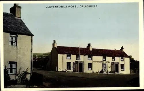 Ak Galashiels Schottland, Clovenfords Hotel