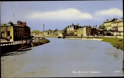 Ak Wisbech Cambridgeshire England, The Brinks