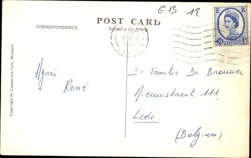 Ak Wisbech Cambridgeshire England, The Brinks