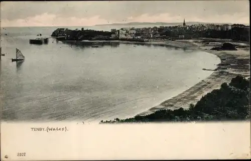 Ak Tenby Wales, Panorama