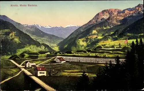 Ak Airolo Kanton Tessin Schweiz, Motto Bartola