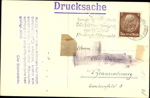 Ak Schauspielerin Ilse Werner, Portrait, Ross 3377/1, Autogramm