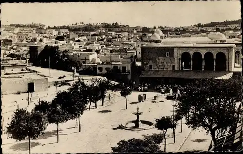 Ak Tunis, Tunesien, Place Halfaouine und Moschee