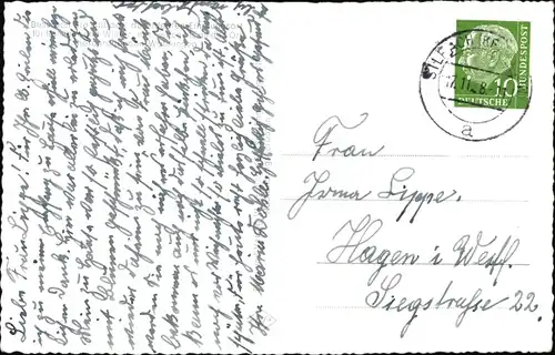 Ak Silbach Winterberg im Sauerland, Gesamtansicht