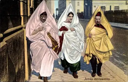 Judaika Ak Tunesien, tunesische Juden