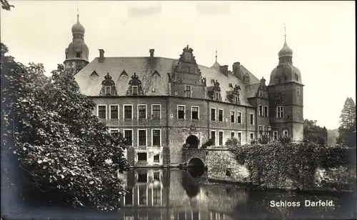 Ak Darfeld Rosendahl in Westfalen, Schloss Darfeld