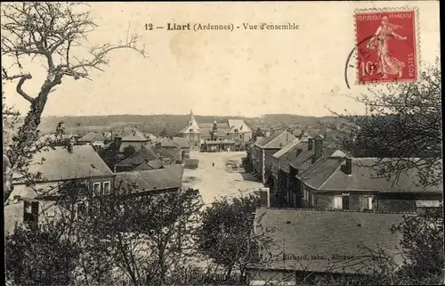 Ak Liart Ardennes, Vue d'ensemble