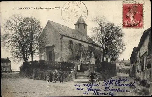 Ak Alincourt Ardennes, L'Eglise