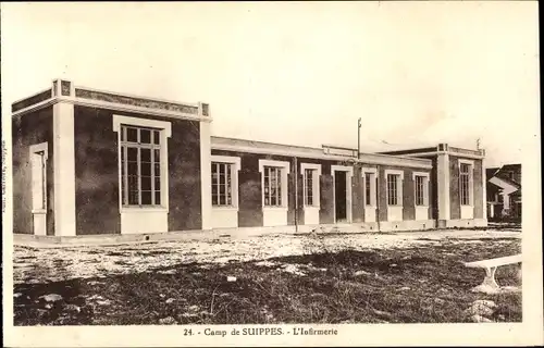 Ak Suippes Marne, Camp de Suippes, L'Infirmerie