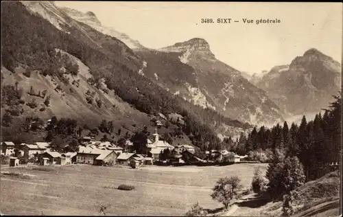 Ak Sixt Haute Savoie, Gesamtansicht