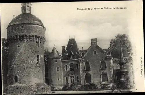 Ak Mamers Sarthe, Chateau de Montimer