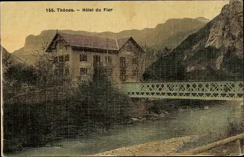 Ak Thônes Haute Savoie, Hotel du Fler