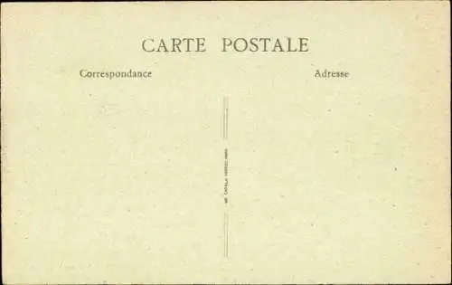 Ak Vigny Val d’Oise, Château de Vigny, Petit Pont