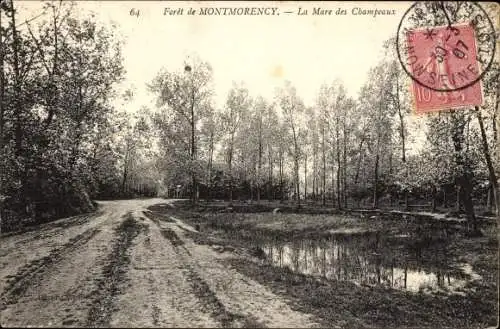 Ak Montmorency Val d’Oise, Foret, La Mare des Champeaux