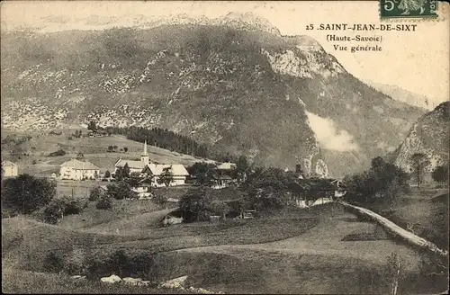 Ak Saint Jean de Sixt Haute-Savoie, Panorama