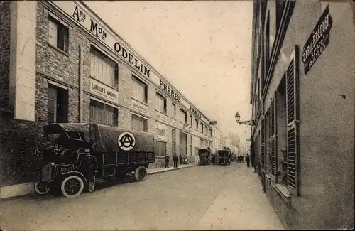 Ak Paris XI, Maison Odelin, 21. Rue Bréguet