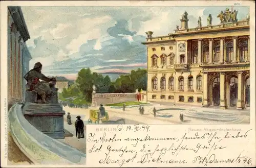 Künstler Litho Berlin Mitte, Neues Abgeordnetenhaus