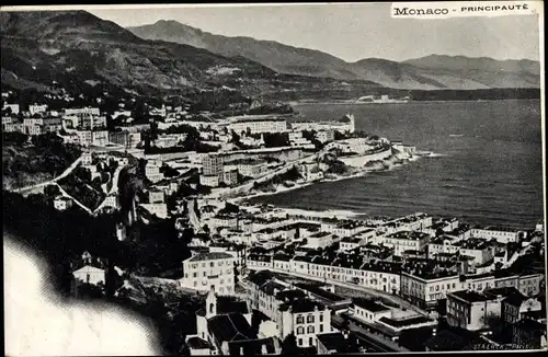 Ak Monaco, Gesamtansicht