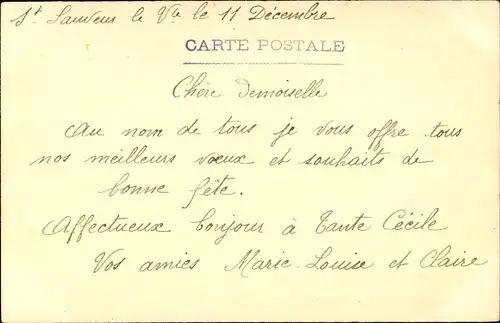 Handgemalt Ak Glückwunsch Geburtstag, Rosa Blüten