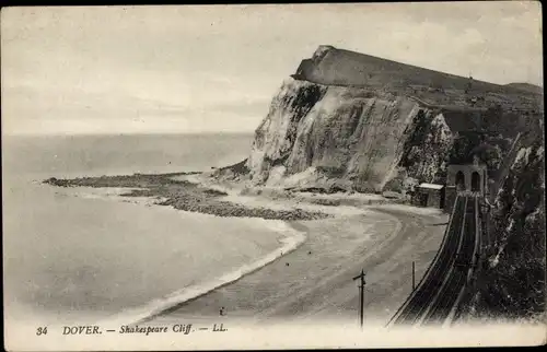 Ak Dover Kent England, Shakespeare Cliff