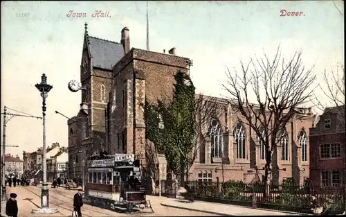 Ak Dover Kent England, Rathaus