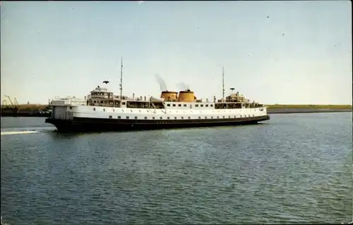 Ak Fährschiff Beatrix, Verbindung Vlissingen Breskens