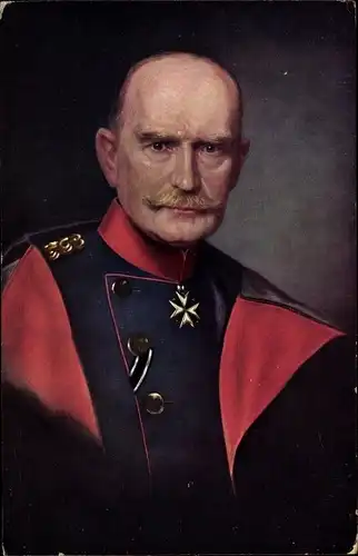 Ak Generaloberst Hans von Beseler, Portrait, Orden